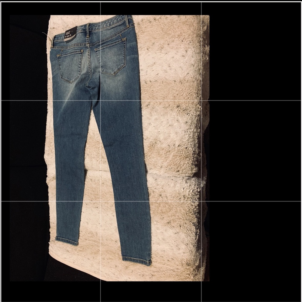 Light denim jeans